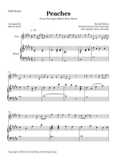 Peaches (arr. Márcio Silva)