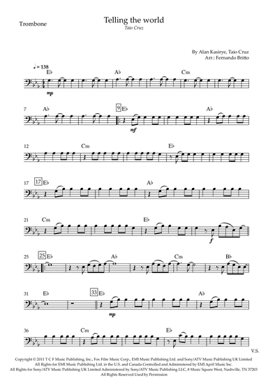 Telling The World (arr. Fernando Britto)