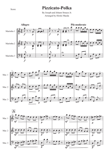 Pizzicato Polka (arr. Hiroki Maeda)