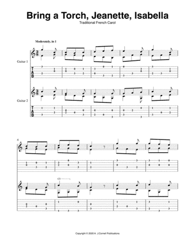 Bring a Torch, Jeanette, Isabella (arr. Mark Phillips)