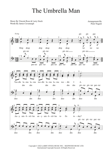 Umbrella Man (arr. Peter Nugent)