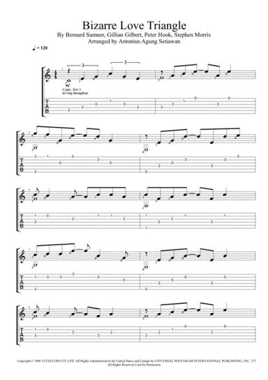 Bizarre Love Triangle (arr. Antonius Agung Setiawan)