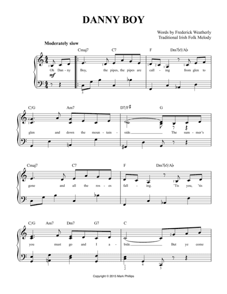 Danny Boy (arr. Mark Phillips)