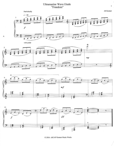 Wave Etude "Freedom"