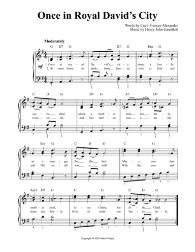 Once in Royal David’s City (arr. Mark Phillips)
