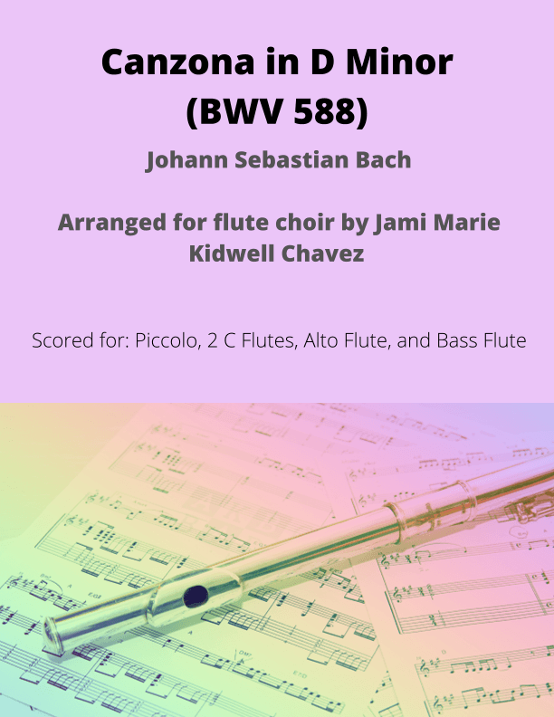 Canzona in D Minor (BWV 588) (arr. Jami Marie Kidwell Chavez)