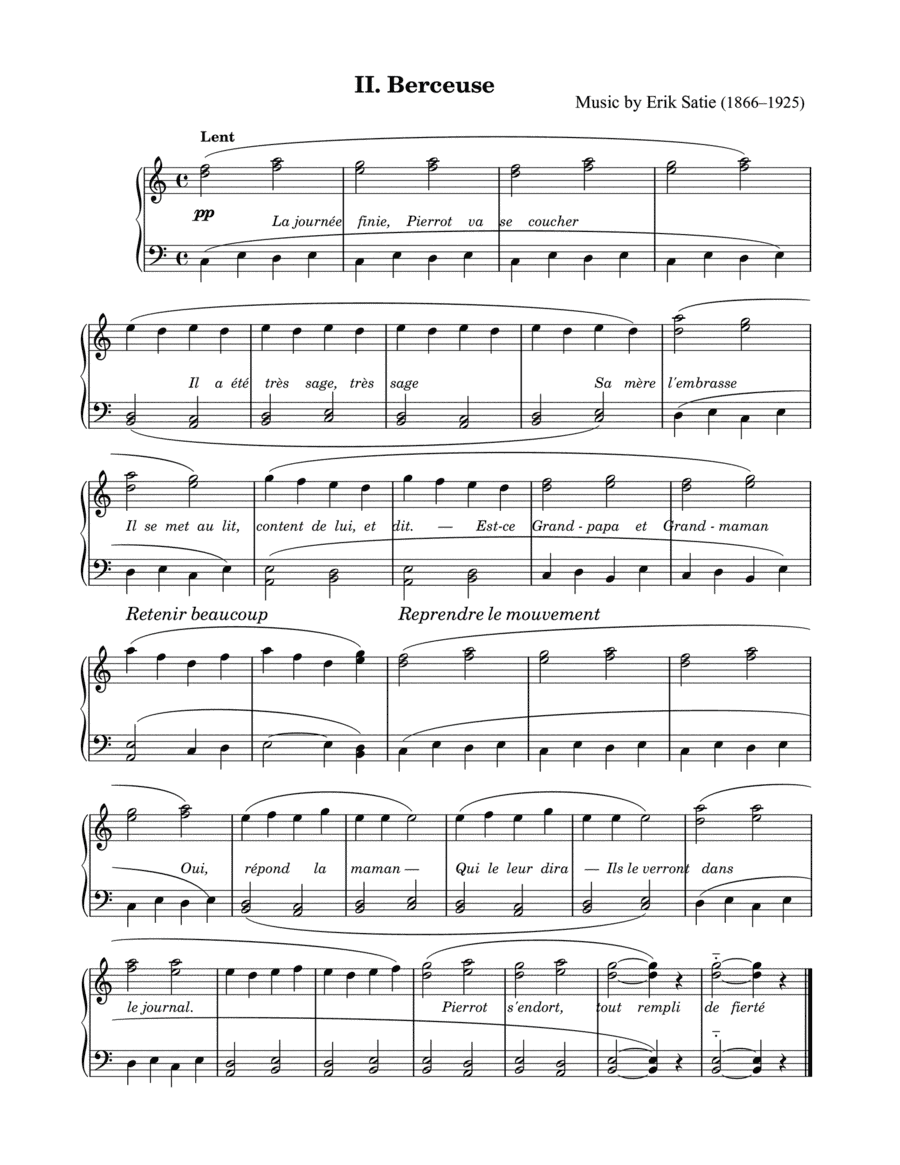 Satie Obsessions (arr. Stanley M. Hoffman)