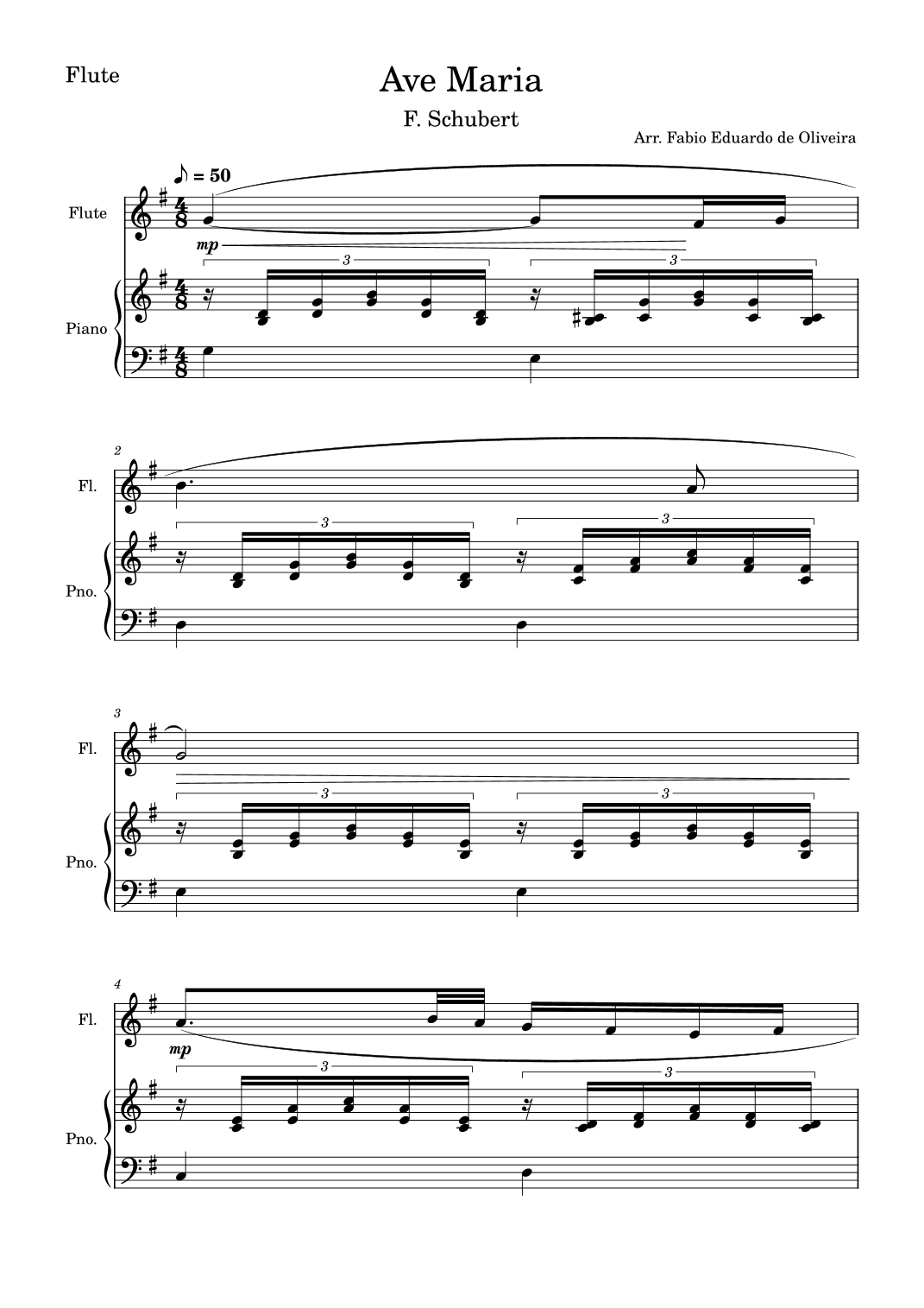 Ave Maria (Schubert) (arr. Fabio Eduardo de Oliveira)