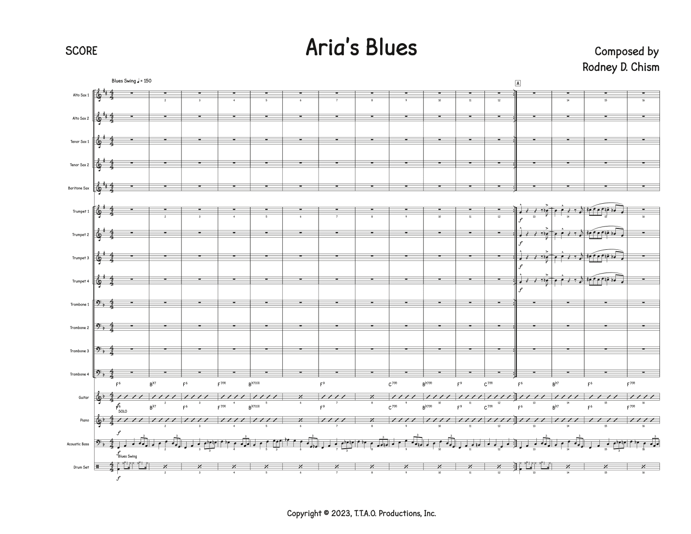 Aria's Blues