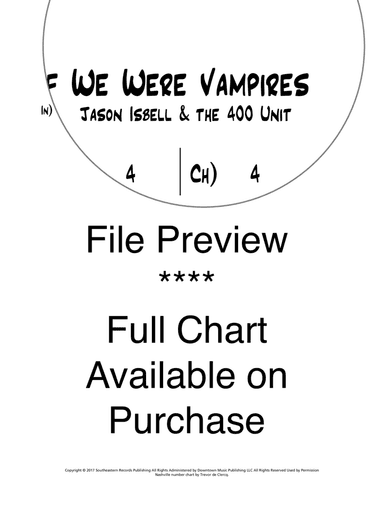 If We Were Vampires (arr. Trevor de Clercq)