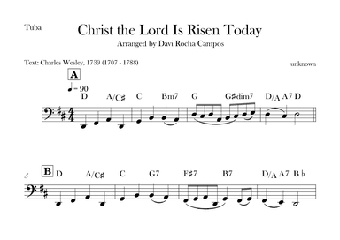 Christ the Lord is Rises today (arr. Davi Rocha Campos)