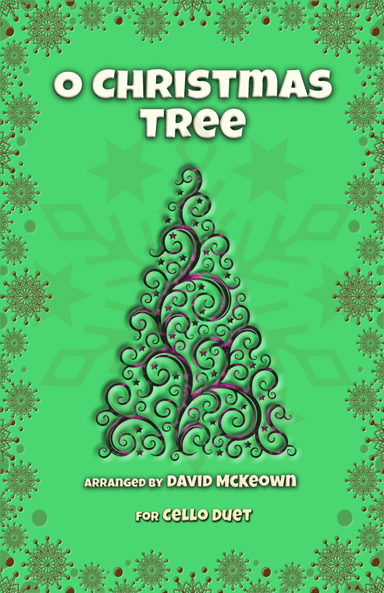 O Christmas Tree, (O Tannenbaum), Jazz style, for Cello Duet (arr. David McKeown)