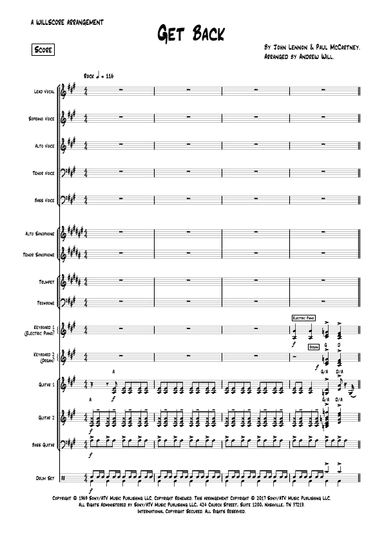 Get Back (arr. Andrew Will)