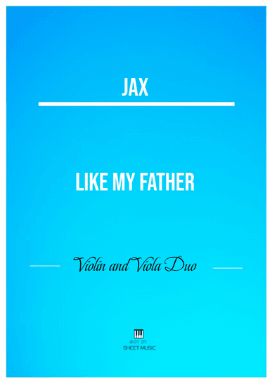 Like My Father (arr. ANDRE LAITANO)