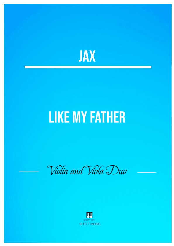 Like My Father (arr. ANDRE LAITANO)
