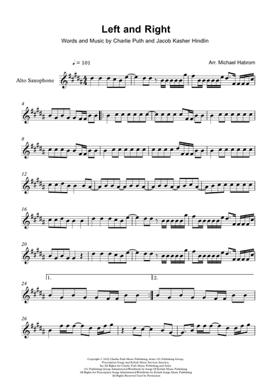Left And Right (arr. Michael Habrom)