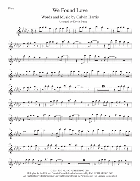 We Found Love (arr. Kevin Busse)