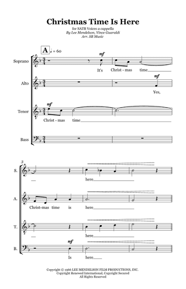 Christmas Time Is Here (arr. SB Music)