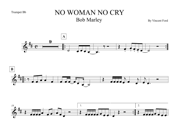No Woman No Cry (arr. Leo Silva)