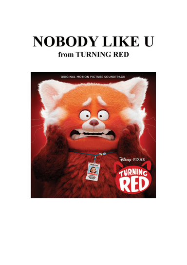 Nobody Like U (arr. Tammy)