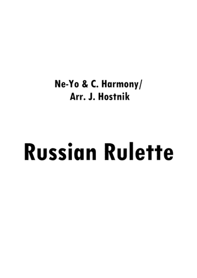 Russian Roulette (arr. Jernej Hostnik)