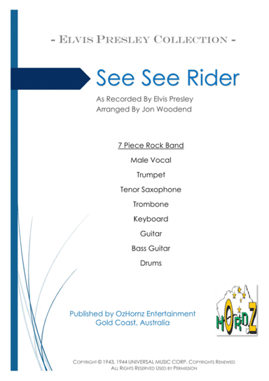See See Rider (arr. Jon Woodend)