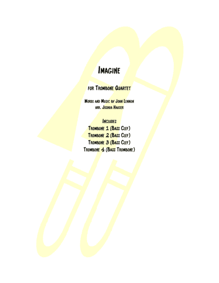 Imagine (arr. Joshua Hauser)