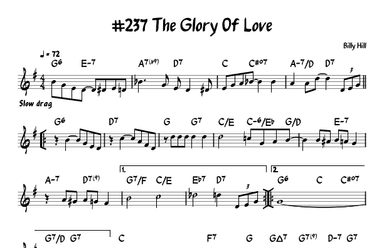 The Glory Of Love (arr. John Fries)