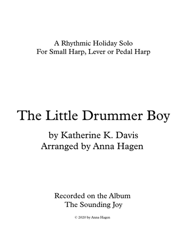 The Little Drummer Boy (arr. Anna Hagen)