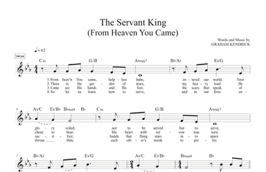 The Servant King From Heaven You Came (arr. Travis J. Gandy)