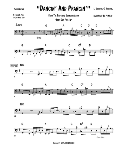 Dancin' And Prancin' (arr. Accubass)
