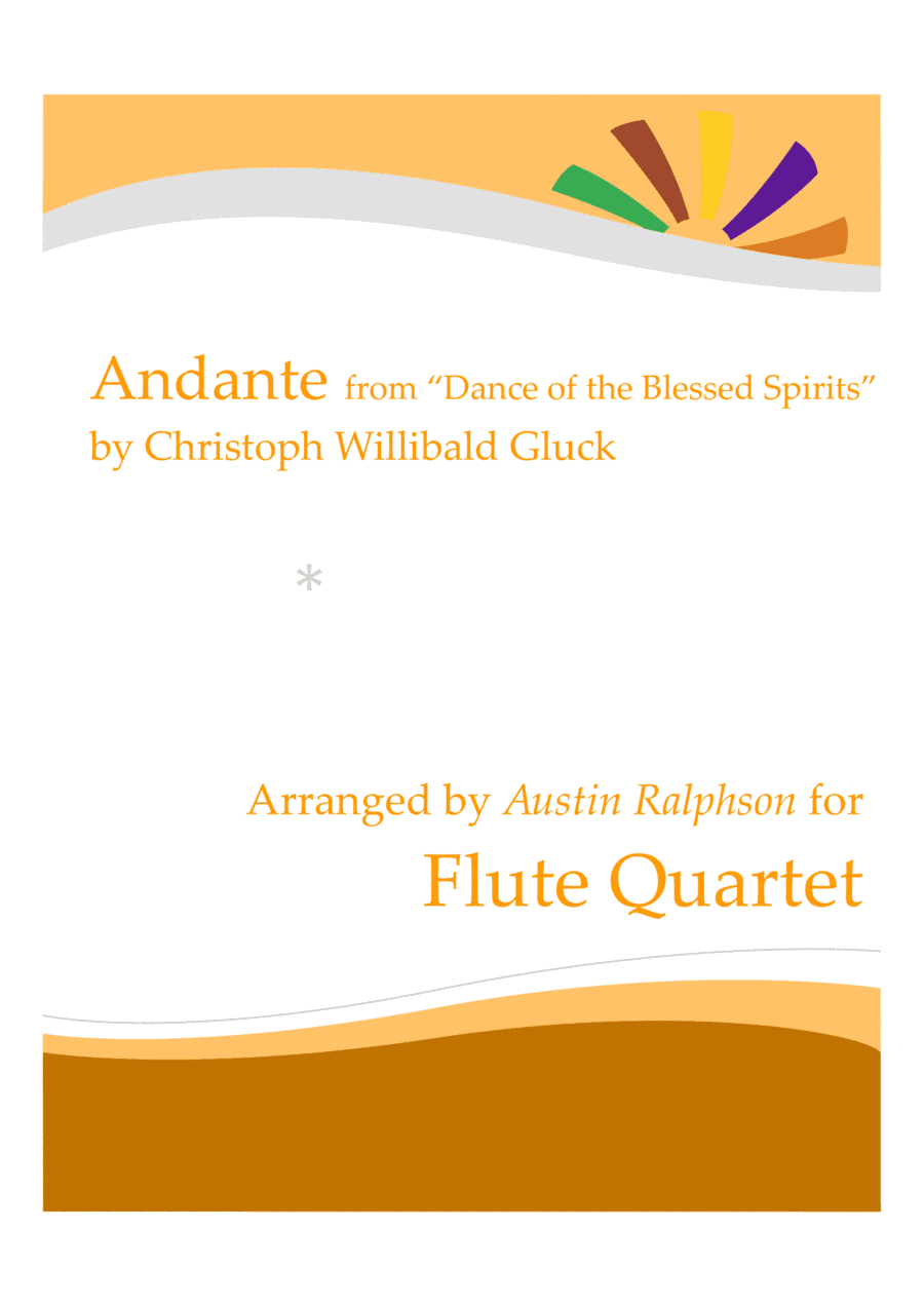 Andante from “Dance of the Blessed Spirits” - flute quartet (arr. Austin Ralphson)