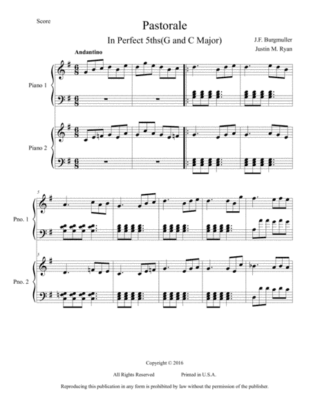 Pastorale (arr. Justin M. Ryan)