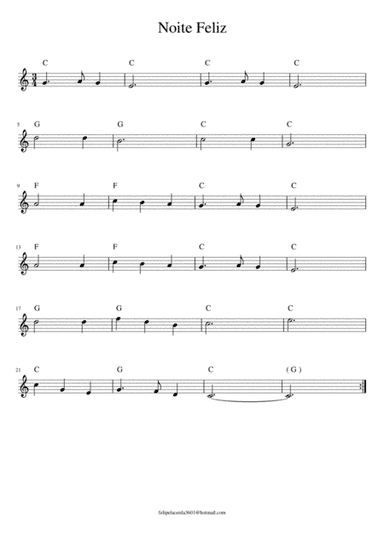 Noite Feliz - Silent Night (arr. Felipe Lacerda)