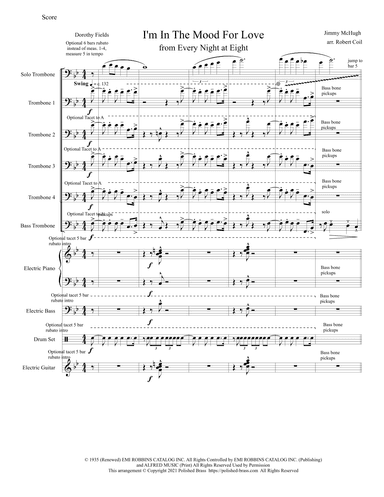 I'm In The Mood For Love (arr. Robert Coil)