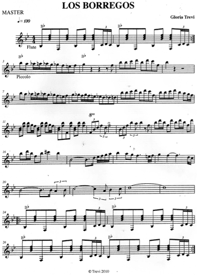 Los Borregos (arr. Mateo Aguilar)