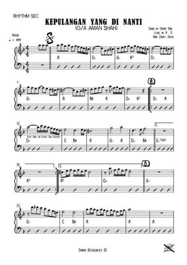 Kepulangan Yang Di Nanti (Koleksi Raya) (arr. Zakey Javis)