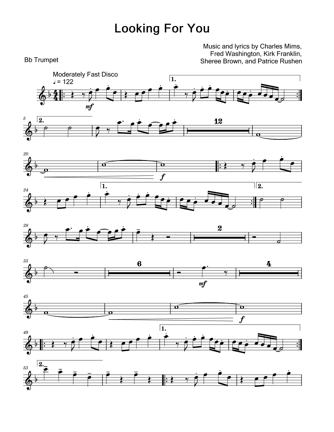 Looking For You (arr. David Lartey)