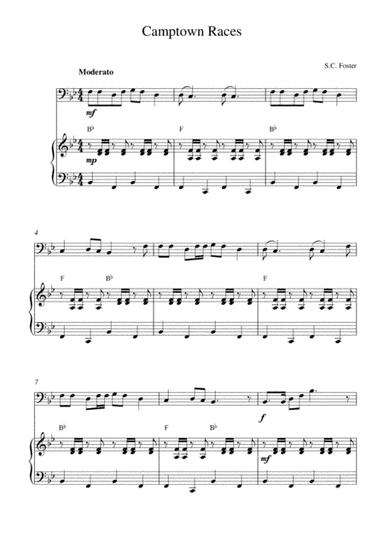 Camptown Races (arr. Kaiserin Rebecca)