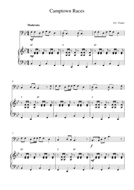Camptown Races (arr. Kaiserin Rebecca)