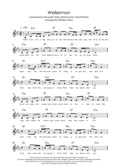 Wellerman (arr. Matheus Viana)