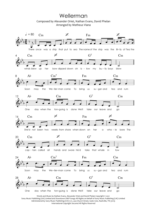 Wellerman (arr. Matheus Viana)