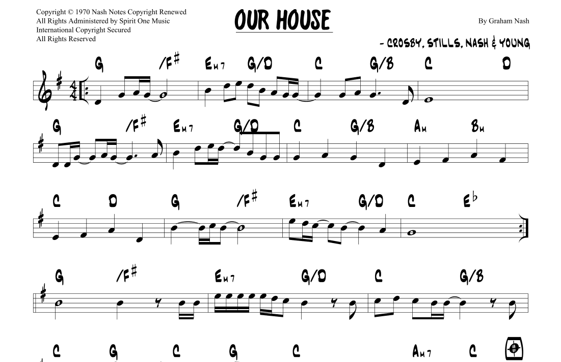 Our House (arr. Joseph Hasper)