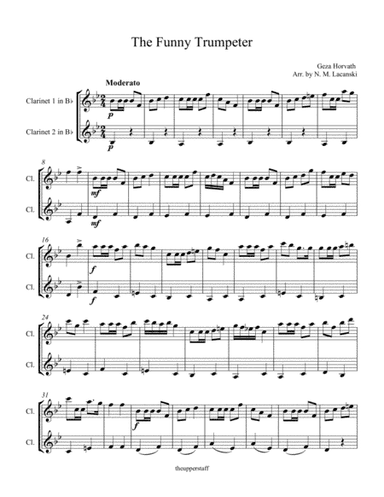 The Funny Trumpeter (arr. Nick Lacanski)