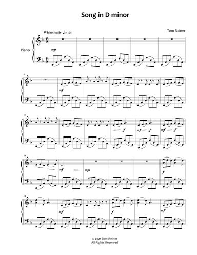 Song in D minor