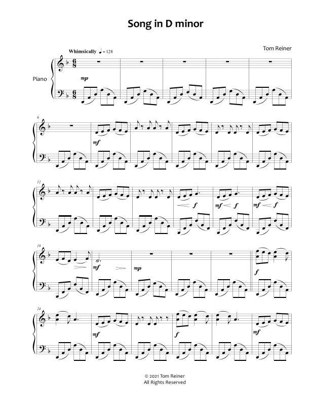 Song in D minor