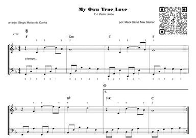 My Own True Love (arr. Sérgio Matias da Cunha)