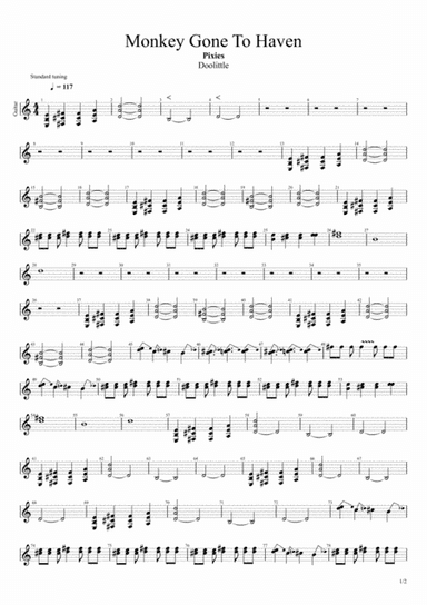 Monkey Gone To Heaven (arr. Hugo Neves)