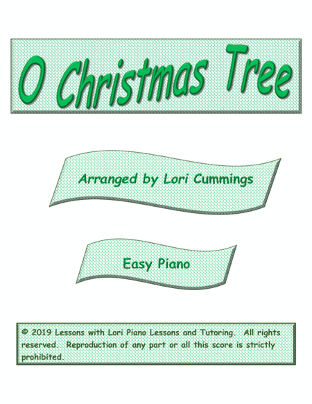 O Tannenbaum (O Christmas Tree) (arr. Lori Cummings)