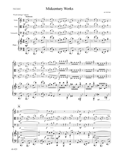 Midcentury Works (arr. Bob Hart)